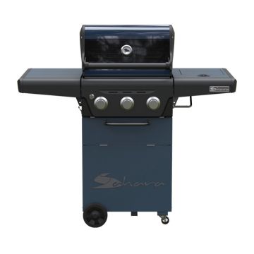 Sahara X350 3 Burner Gas BBQ - Smokey Teal | X350IR-ST 