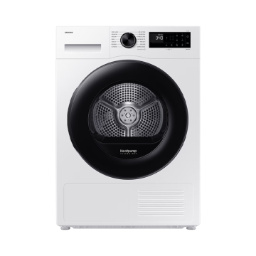 Samsung Series 5 AI Energy 9kg Heat Pump Tumble Dryer - White | DV90DG52A0AEEU