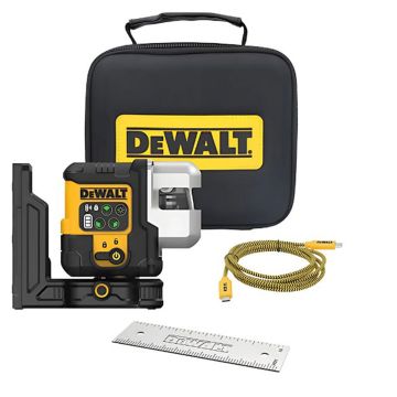 Dewalt Usb 3 x 180 Green Beam Laser