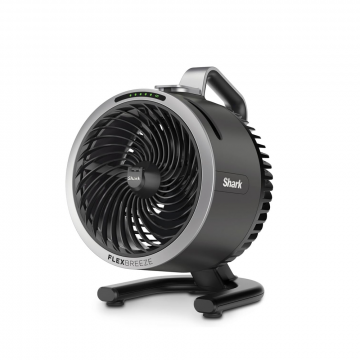 Shark FlexBreeze HydroGo Indoor & Outdoor Misting Fan - Charcoal Grey | FA050UK