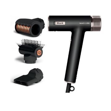 Shark SpeedStyle Pro 3-in-1 High Velocity Hair Dryer System - Black | HD731UK
