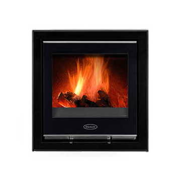 Stanley Solis I800 Multifuel Insert Stove with 4 Sided Frame | SOLI8004SD