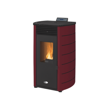 Stanley Solis K100 Edge Wood Pellet Stove - Claret | K100SPCTFLT