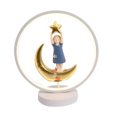 Star And Moon Usb Lamp