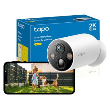 Tapo C425 Wire-Free Smart Security Camera - White | TAPOC425
