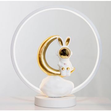 Bunny Astronaut Usb Lamp