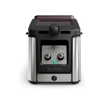Tefal Clear Duo Deep Fat Fryer - Stainless Steel | FR600DGO