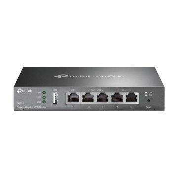 TP-Link SafeStream Gigabit Multi-WAN VPN Router - Black | ER605