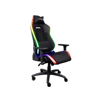 Trust GXT 719 RUYA RGB Office Desk Gaming Chair - Black | T25185