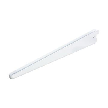 Twin Slot Bracket White 37cm (14.1/2")
