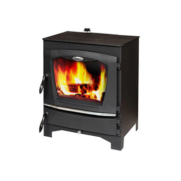 Waterford Stanley Fern Seno Eco Boiler Stove 15.5kW - Matt Black | FESFHBSE