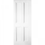 Indoors Ardmore 4 Panel White Primed Door - 80 Inch x 34 Inch (2032mm x 864mm)