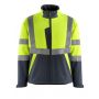 Mascot Kiama Hi-Vis Softshell Jacket Yellow XL 15902-253-17010