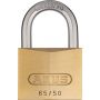 Abus 65/50 High Quality Padlock - Brass - 50mm 
