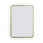Tema Porto Framed Rectangular Mirror 70 x 50 Gold