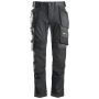 Snickers 6241 All Round Work Stretch Trousers - Grey/Black -  W31 , L32