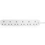 Powermaster 6 Gang 2 Metre Surge Protection Exstension Lead | 1410-06