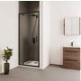 Verve Black Pivot Door 800mm