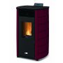 SOLIS K100 Claret Pellet Stove K100sp
