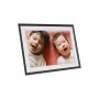 Aura Carver 10.1" Wi-Fi Connected Picture Frame - Gravel & Matt White | UKA900-MBLK