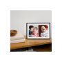 Aura Carver 10.1" Wi-Fi Connected Picture Frame - Gravel & Matt White | UKA900-MBLK