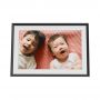 Aura Carver 10.1" Wi-Fi Connected Picture Frame - Gravel & Matt White | UKA900-MBLK