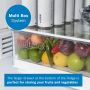 Bosch Series 2 50/50 Fridge Freezer - Stainless Steel Look | KGN34NLEAG