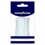 Powermaster Cable Ties 200 x 4.8mm Nat 100/pack