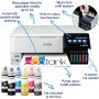 EcoTank A4 Wi-Fi Ink Tank Photo Printer - White | ET-8500