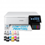 EcoTank A4 Wi-Fi Ink Tank Photo Printer - White | ET-8500