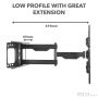 iTech Double Arm Wall Mount TV Bracket for 37" - 80" TVs | PTRB77