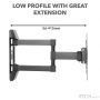 iTech Double Arm Wall Mount TV Bracket for 26" - 43" TVs | LCD523B