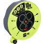 Masterplug Pro XT 13 Amp 4 Gang Cassette Cable Reel - 10m - Green