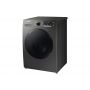 Samsung Series 5 EcoBubble 8kg 1400 Spin Washer / Dryer - Silver | WD80TA046BX/EU