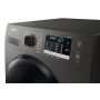 Samsung Series 5 EcoBubble 8kg 1400 Spin Washer / Dryer - Silver | WD80TA046BX/EU