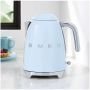 Smeg SDA Electric Kitchen Kettle - Pastel Blue | KLF03PBUK
