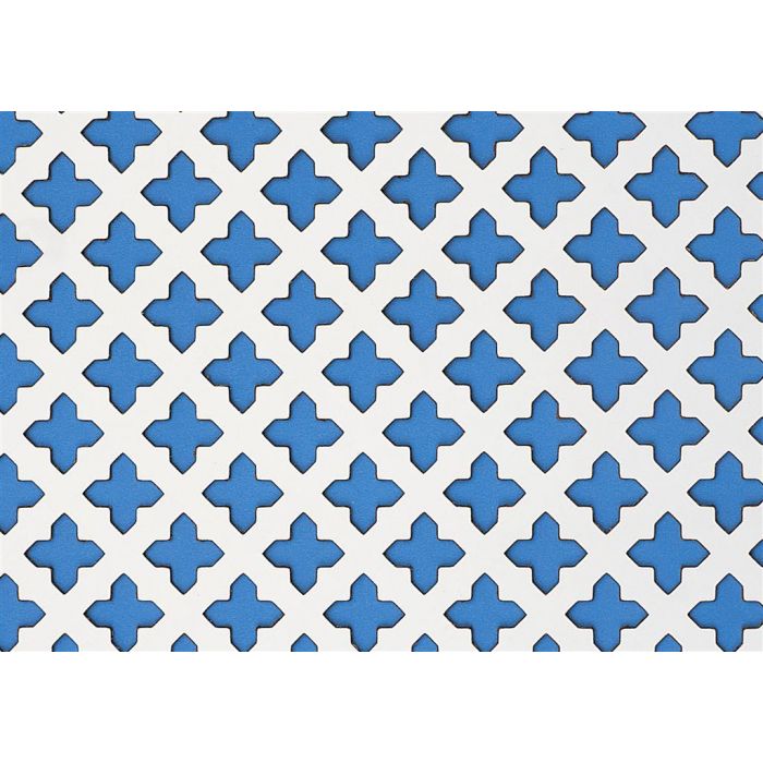 Screening Panel 1810 x 610mm MDF White Cross