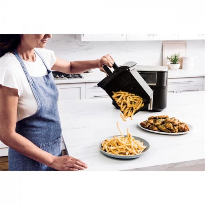 Ninja Foodi MAX Dual Zone Air Fryer With Cooking Probe - Black | AF451UK