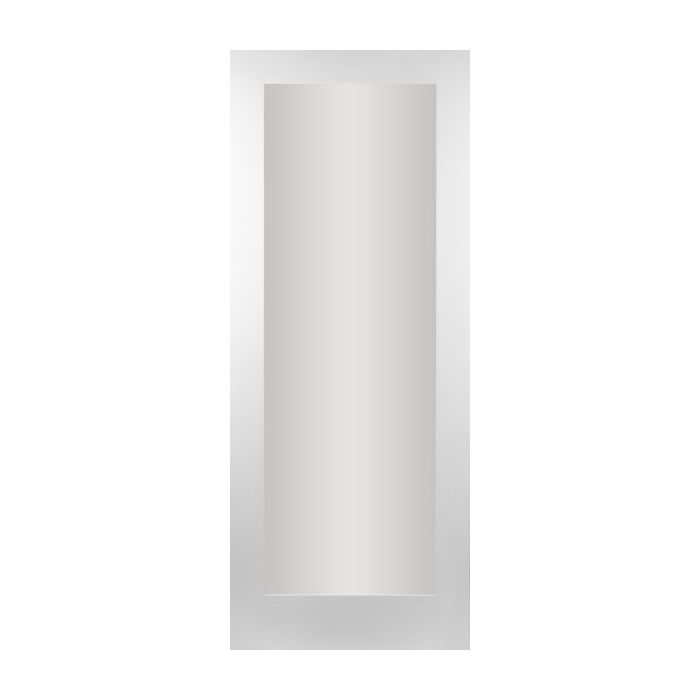Seadec Cheshire Primed Door 6'8" x 2'8 1p Clear Clear Glass