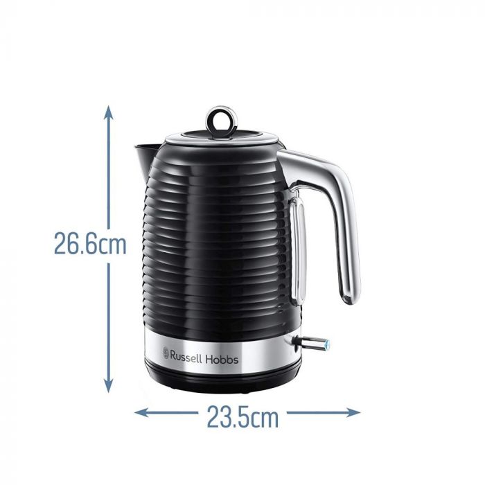 Russell Hobbs Inspire 1.7L Electric Kettle - Black | 24361