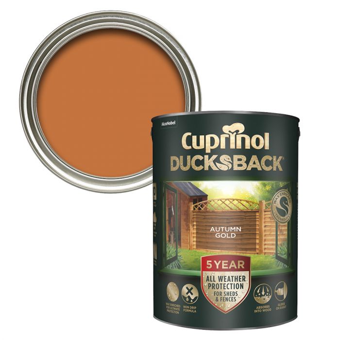 Cuprinol Ducksback Autumn Gold 5l