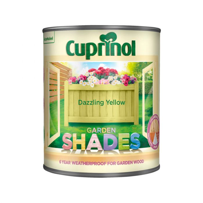 Cuprinol Garden Shades Dazzling Yellow 1l
