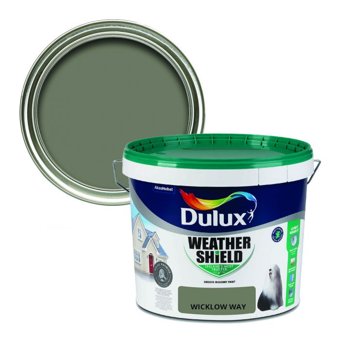 Dulux Weathershield Smooth Masonry Paint - Wicklow Way 10L