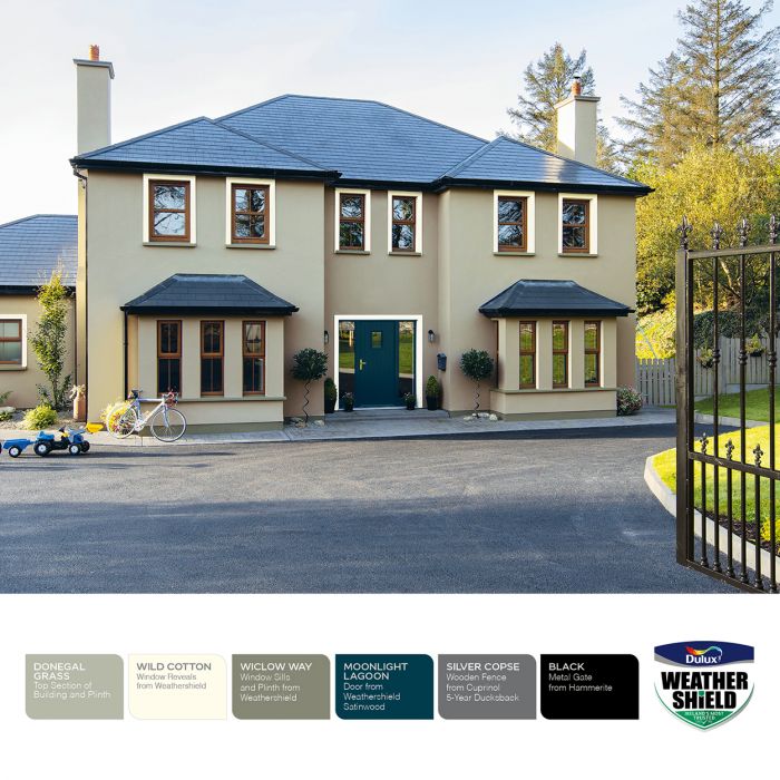 Dulux Weathershield Smooth Masonry Paint - Wicklow Way 10L