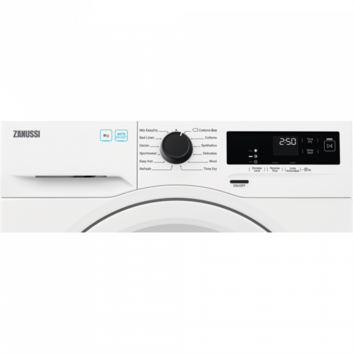 Zanussi 8kg Heat Pump Tumble Dryer - White | ZDH87A2