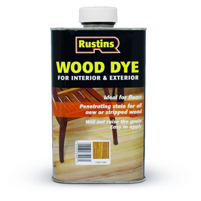Rustins Wood Dye 1lt Brown Mahogany