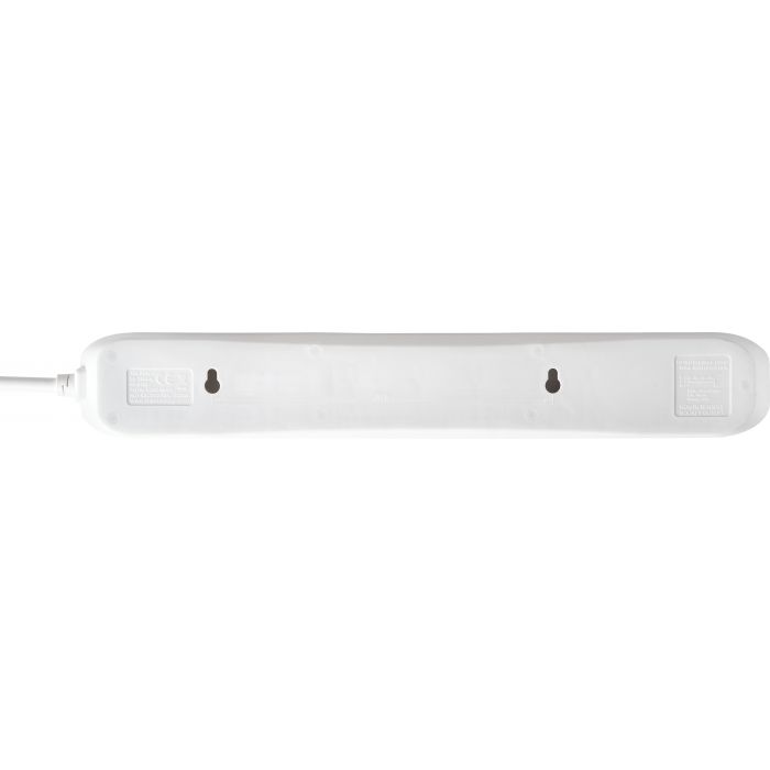 Powermaster 6 Gang 2 Metre Surge Protection Exstension Lead | 1410-06