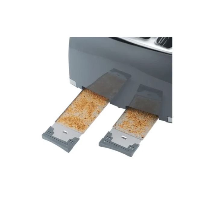 Russell Hobbs Honeycomb 4 Slice Toaster - Grey | 26073