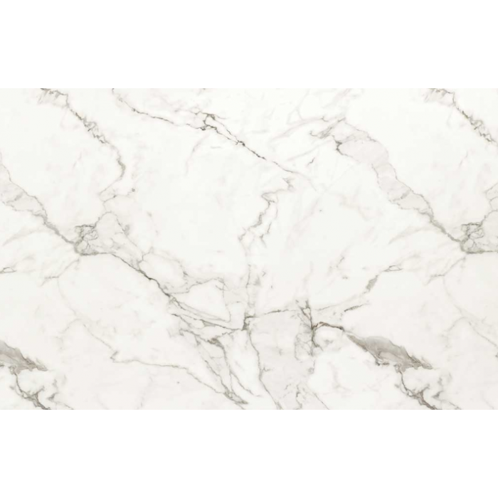 Calacatta Matt Splashback 3050 x 1220 x 12mm MDF White Backed