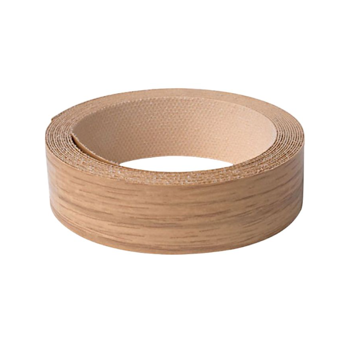 C & C Light Oak Plastic Edging 10m 22mm